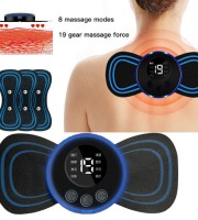 2 Pad EMS Smart Pocket Body Massager (Rechargeable)