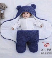 Cute Baby blanket Blue ( Made In China )