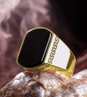 JP Italian Bio Black Stone Rings-14