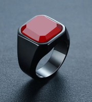 JP Italian Bio Black Stone Rings-09