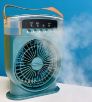 DISNIE Rechargeable Air Cooler Fan With Mist Flow