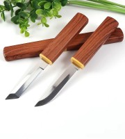 Stainless Steel 2-in-1 Double Straight Knife