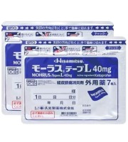 Hisamitsu Mohrus Tape L 40mg Muscle Pain Relief Patch (7 Patches) 2-Sets
